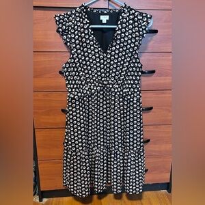 J crew lined dress with pockets! Size 10